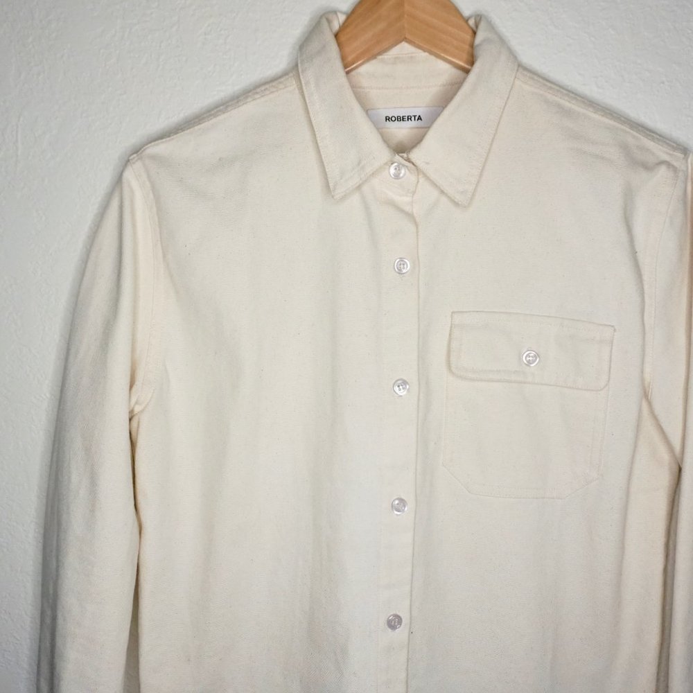 Denim Button Down - image 4